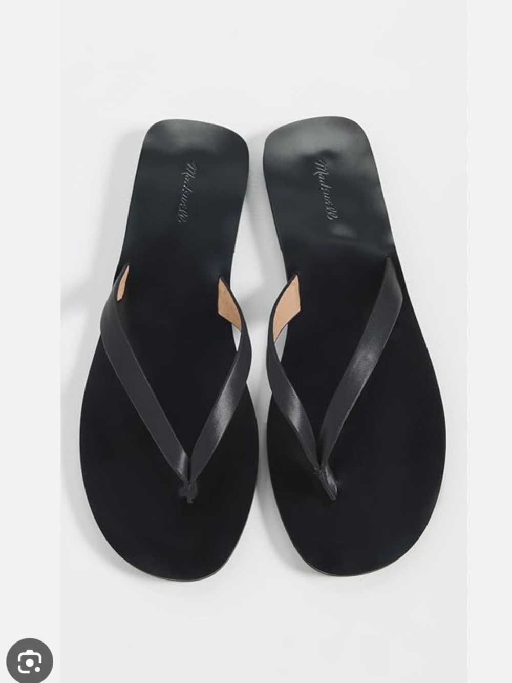 Madewell Gabi Thong slide sandals